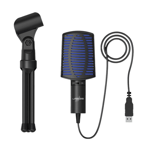 Buy hama Stream 100 USB Wired Microphone with Distortion Free Audio ...